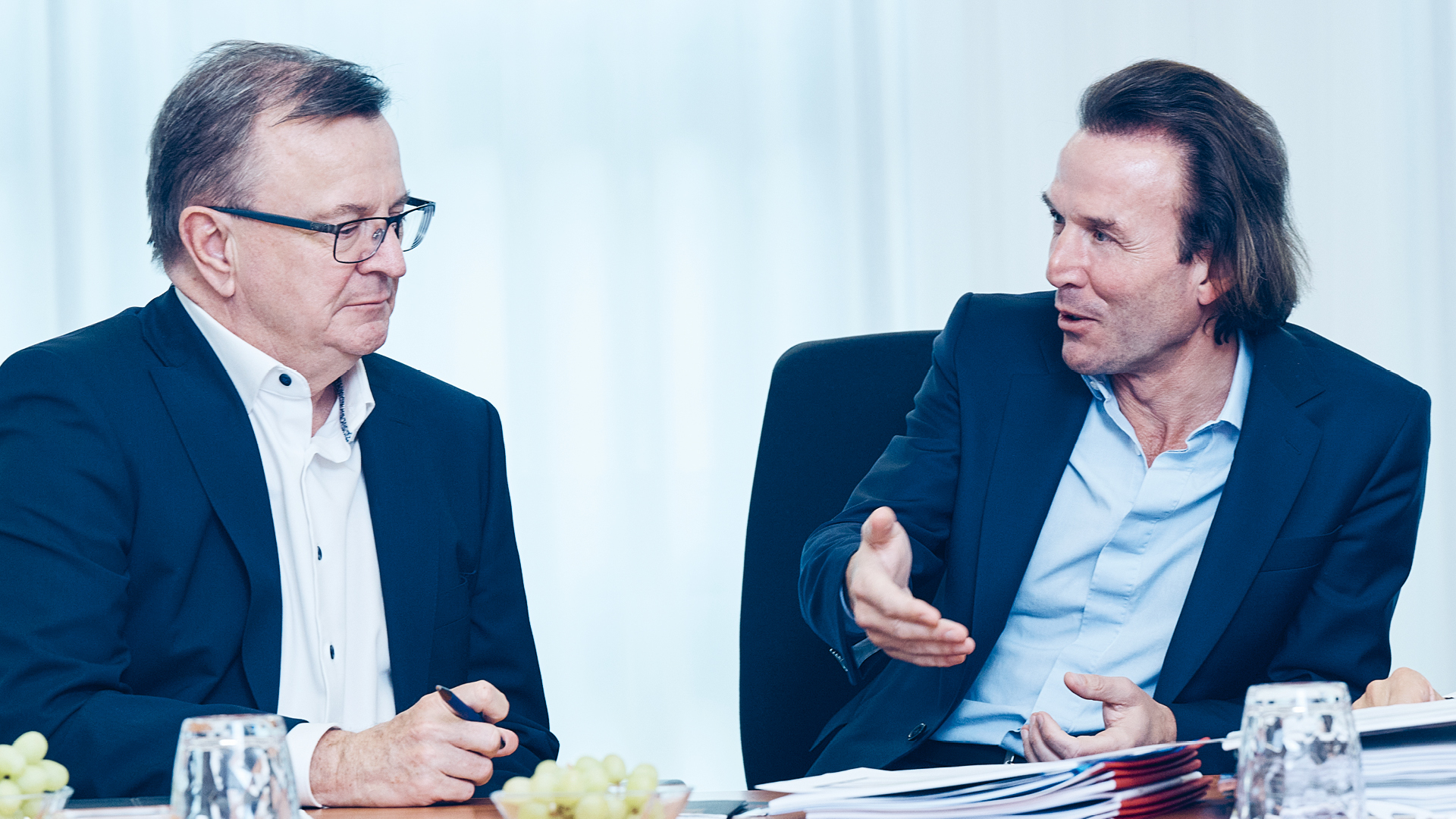 Dr. Thorsten Kahlert und Dr. Martin Komischke. Dr. Thorsten Kahlert und Dr. Martin Komischke.