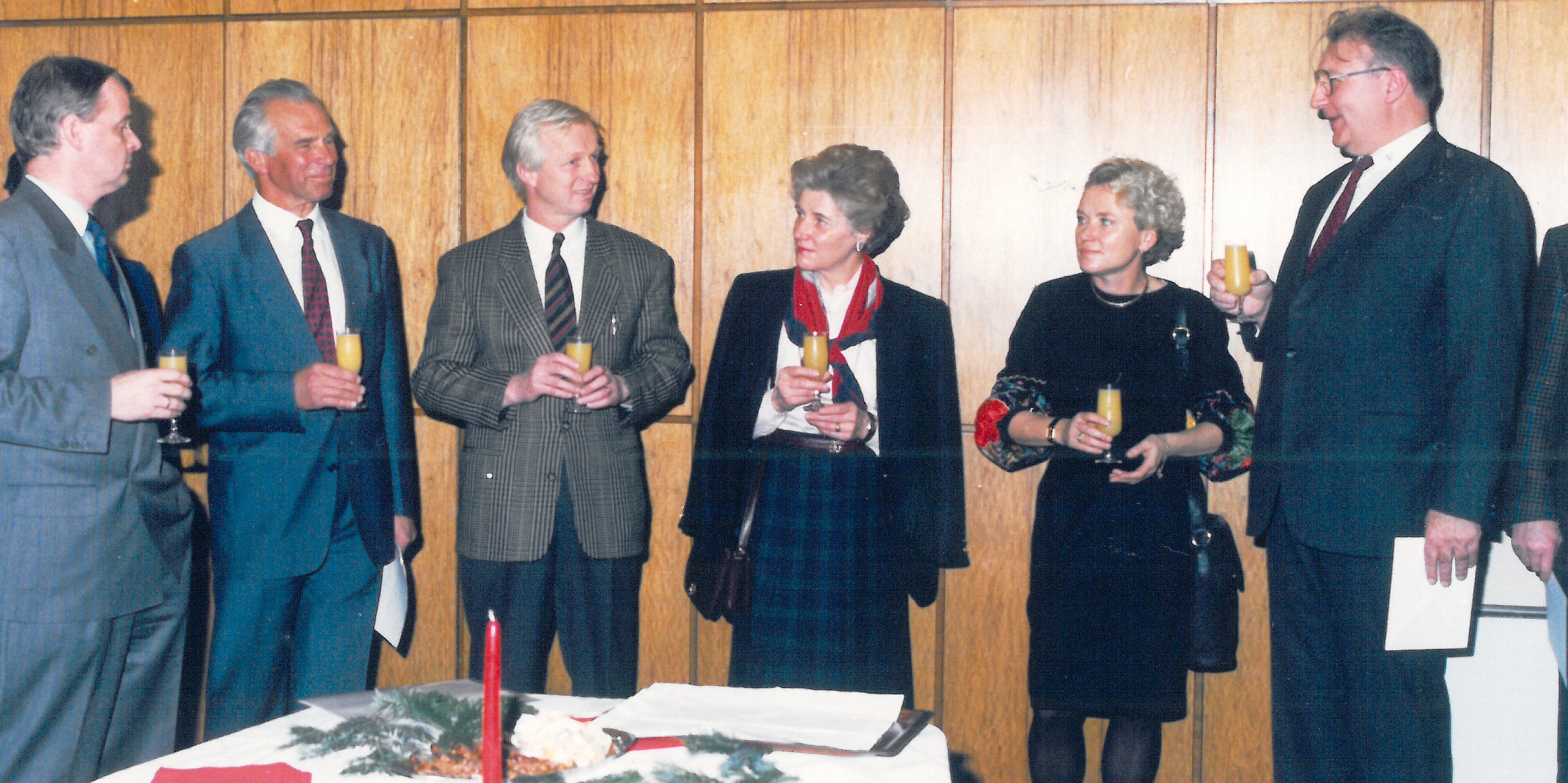 Weihnachtsapéro Wien 1989